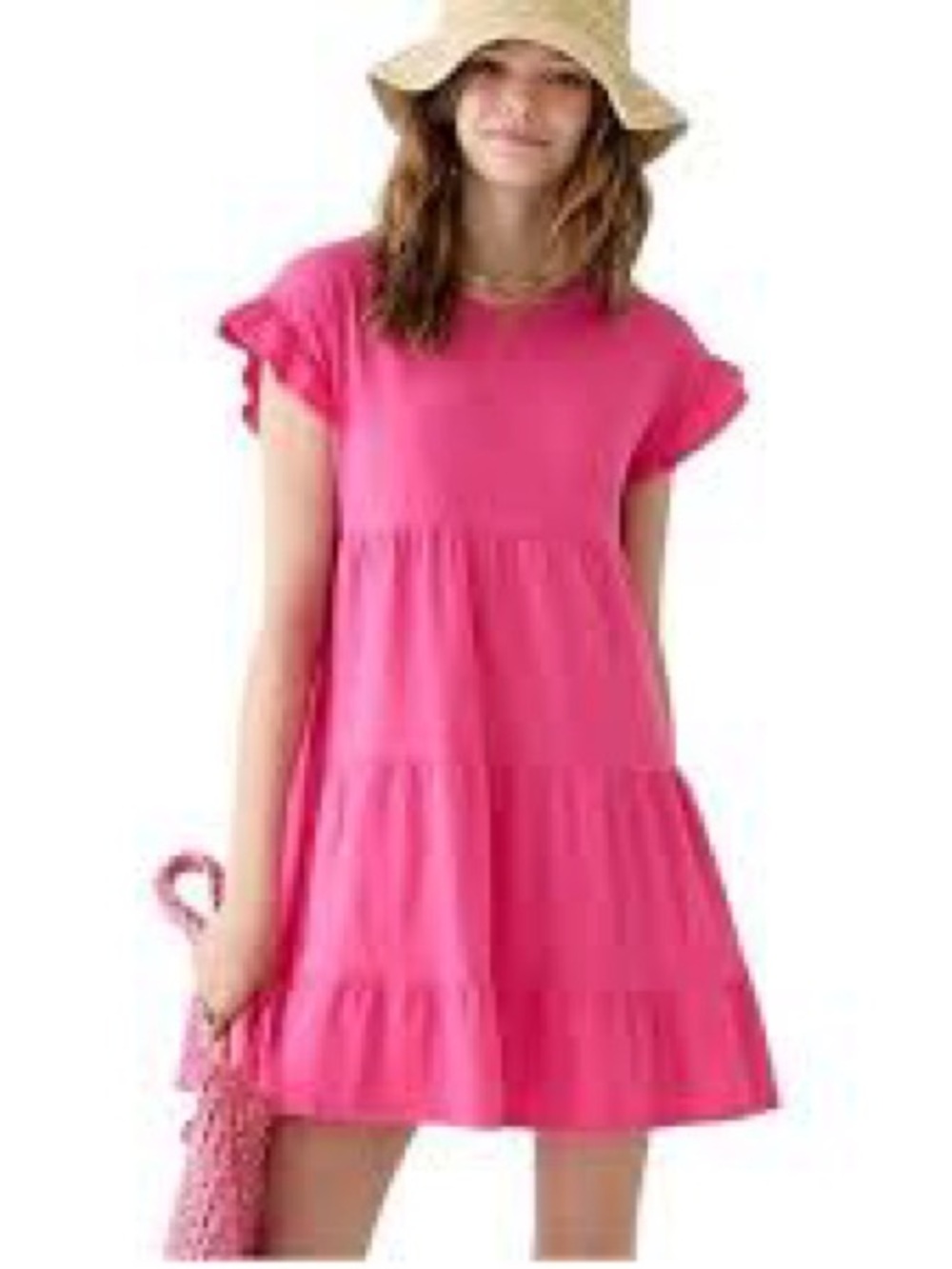 J.Crew Tiered Ruffle Dress XS